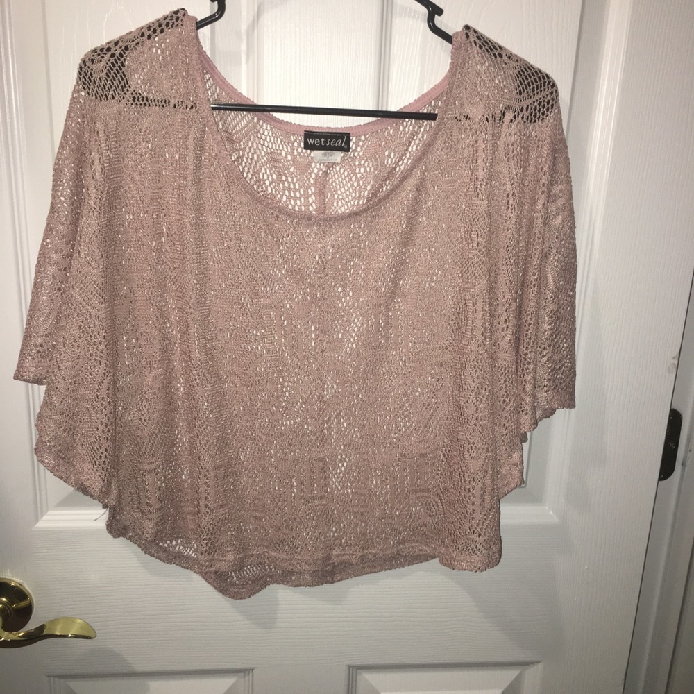 Lace tunic- Short sleeve